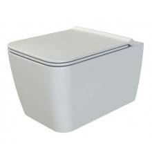 Boheme Zen Унитаз подвесной 51,8х37х36,9h см, цвет: белый 967-WM