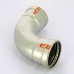 Угол пресс нержавеющая сталь Sanpress Inox VIEGA 76