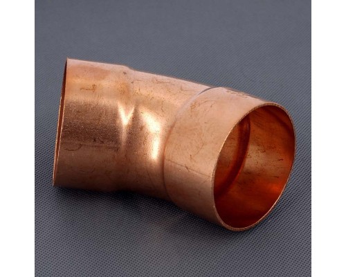 Угол двухраструбный 45 градусов пайка VIEGA 76.1