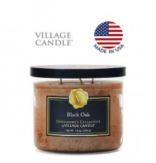 Декоративная свеча Village Candle Черный дуб (396 грамм)