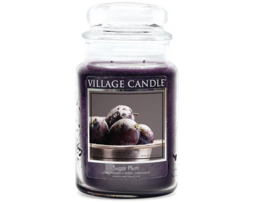 Декоративная свеча Village Candle Сладкая Слива (602 грамма)