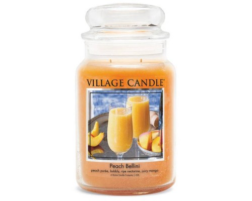 Декоративная свеча Village Candle Персиковый коктейль (602 грамма) Декоративная свеча Village Candle Персиковый коктейль (602 грамма)