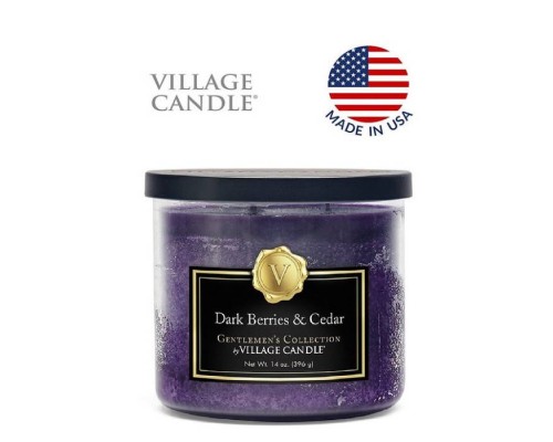 Декоративная свеча Village Candle Темные ягоды и кедр (396 грамм) Декоративная свеча Village Candle Темные ягоды и кедр (396 грамм)