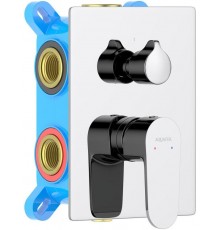 AQ1247CR ОБЕРОН смеситель для ванны 3 режима (внешняя и скрытая часть) AQ1247CR