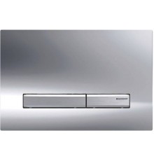 115.788.21.2 Смывная клавиша Geberit Sigma50 для двойного смыва к 111.300/350/361/362/380/390/796 глянцевый хром/металлический хромированный 115.788.21.2