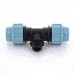 Тройник обжим-Н для труб ПНД UNIDELTA 25x3/4"