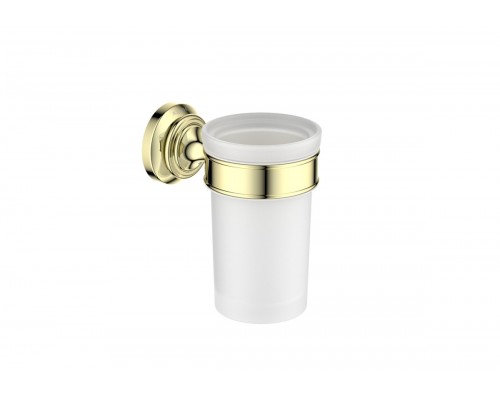 AQ4527PG КЛАССИК стакан с держателем, полир. золото AQ4527PG