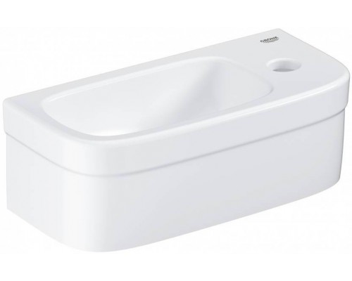 39327000 Euro Ceramic Компактная раковина 37 см, альпин-белый (36 шт пал - 126322) 39327000