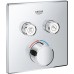 29148000 Grohtherm SmartControl Внешняя часть смесителя на 2 выхода, хром 29148000