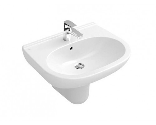 Раковина, Villeroy&Boch, O'Novo, шгв 550-450-180, цвет-альпийский белый