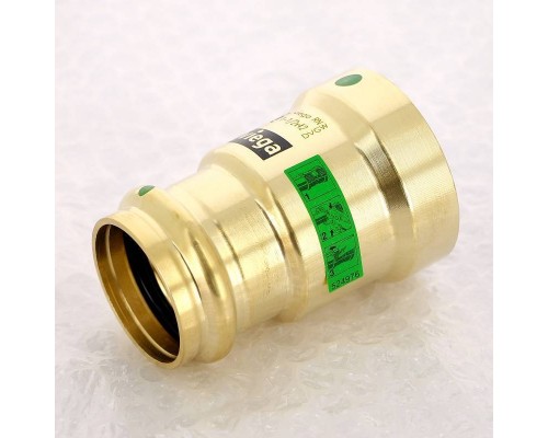 Муфта Megapress-пресс Viega DN40 11/2" x 42 бронза, Megapress, SC-Contur