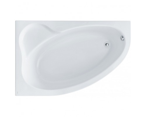 1.WH50.1.662 ЭДЕРА 170х100 ванна асимметричная акриловая левосторонняя белая 1.WH50.1.662