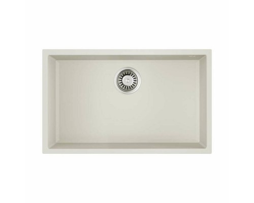 Мойка, OMOIKIRI, Tedori, шгв 660-420-220, отверстия для смесителя-отсутствуют, цвет-белый