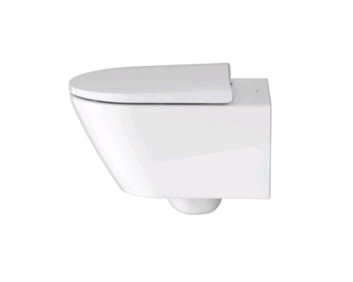 Унитаз, Duravit, D-Neo, RIMLESS, подвесной, шгв 370-540-360, цвет-белый матовый сатинированный Унитаз, Duravit, D-Neo, RIMLESS, подвесной, шгв 370-540-360, цвет-белый матовый сатинированный