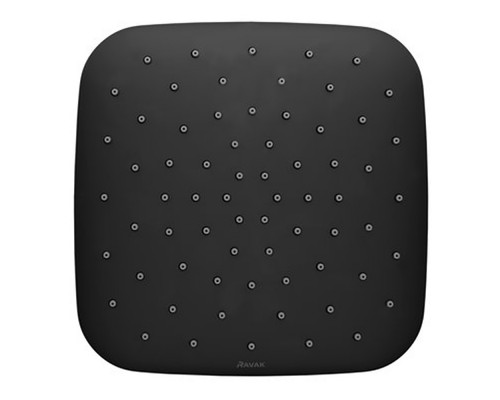 Верхний душ квадратный 250 мм 983.20 черный X07P570