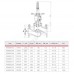 Клапан баланс чуг R206BY Ду50 Ру16 фл Kvs48.5 нип Giacomini R206BY205