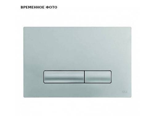 Кнопка смыва OLIpure GLAM 192906/139180, пластик, матовый хром