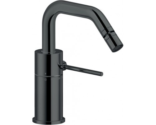 VE125119/3FLP VELIS смеситель для биде, без донного клапана, глянцевый черный VE125119/3FLP