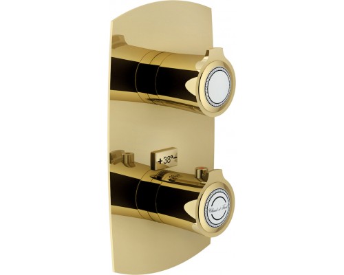 SI98102GDP SOFI термостатический смеситель для ванны (внешняя часть), золото SI98102GDP