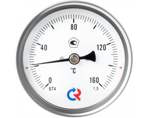Термометр Росма БТ- 41.211 80/100 (1/2", 0-160'С, 1,5)