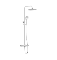 Душевая стойка, Vitra, Aquaheat, цвет-хром