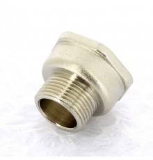 Переходник НВ никелированный UNI-FITT 3/4"x1"