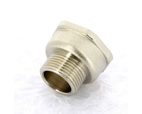 Переходник НВ никелированный UNI-FITT 3/4"x1" Переходник НВ никелированный UNI-FITT 3/4"x1"