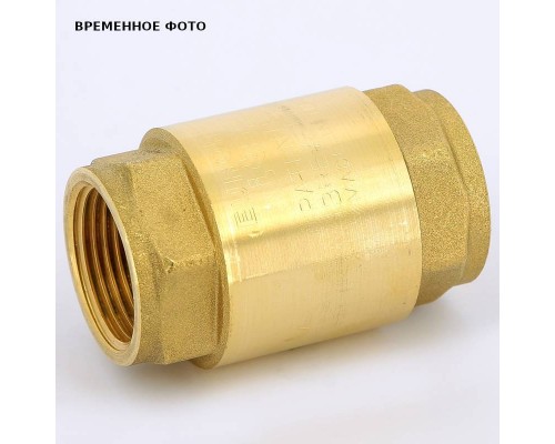 Клапан обратный ВВ 1 1/2" пружинный с металлическим затвором EUROPA