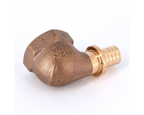 Угол надвижной В бронза REHAU 16x3/4" RX+ Угол надвижной В бронза REHAU 16x3/4" RX+