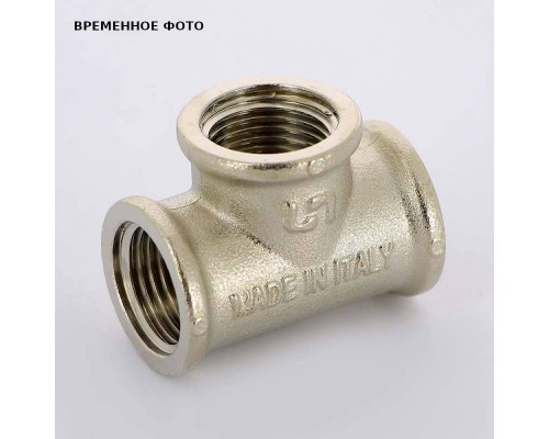 Тройник НВВ Uni-Fitt 1/2" никелированный