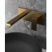 Boheme Qubic Смеситель для раковины на стену 23x19,1x10h см, цвет: бронза 475-BR