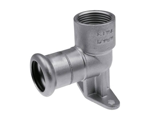 Водорозетка KAN пресс-В 15 x 1/2" нерж сталь Therm Inox