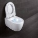Сиденье для унитаза Geberit Smyle, SoftClose, быстросъемное, петли хром