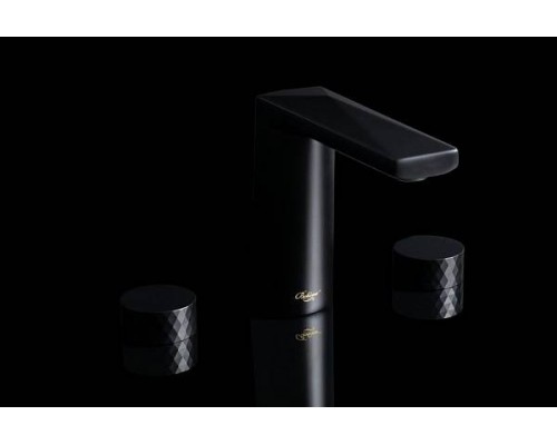 Boheme Venturo Смеситель врезной на 3 отв., ручка Ice, цвет: black 150-B-ICE Boheme Venturo Смеситель врезной на 3 отв., ручка Ice, цвет: black 150-B-ICE