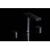 Boheme Venturo Смеситель врезной на 3 отв., ручка Ice, цвет: black 150-B-ICE