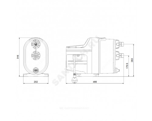 Станция насосная SCALA1 3-35 Grundfos 99530404