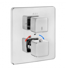 102167216EX-KDE термостатический смеситель для ванны,2 режима(внешняя часть) 102167216EX-KDE