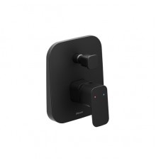 Смеситель встроенный с переключателем TD F 061.20 черный X070156