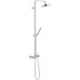 VE125030/30CR VELIS термостатическая душевая система, верхний душ 20 см VE125030/30CR