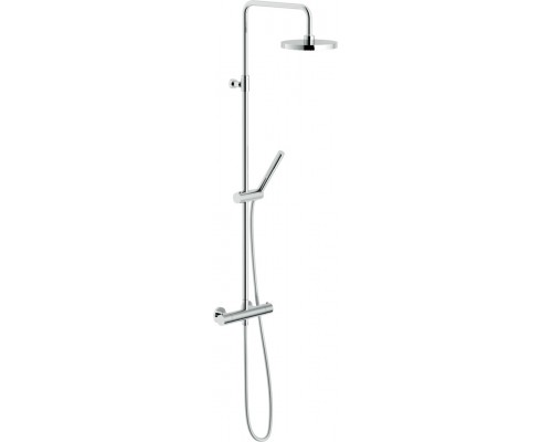 VE125030/50CR VELIS термостатическая душевая система, верхний душ 20 см VE125030/50CR