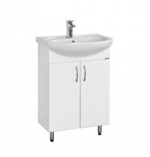 1A1228K1ON010 Набор: 1A122801ON010 Тумба Онда 60 / 131203S0011B0 умывальник Грация с переливом белый 60 1A1228K1ON010