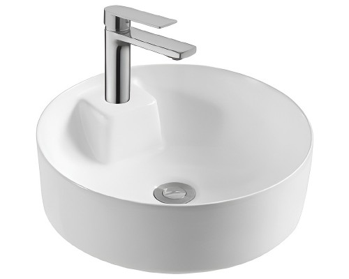 AQ5212-MW ЕВРОПА раковина 405405140 для установки на столешницу, матовый белый AQ5212-MW