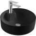 AQ5212-MB ЕВРОПА раковина 405405140 для установки на столешницу, матовый черный AQ5212-MB
