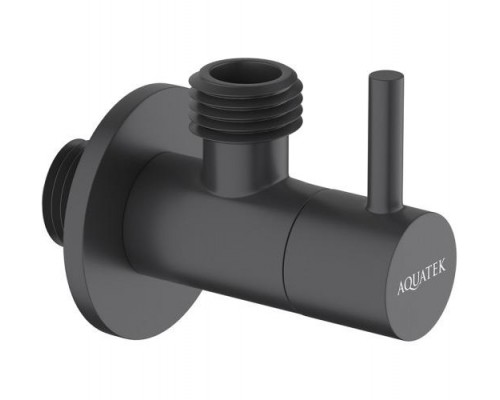AQ2452MB угловой переходник, матовый черный AQ2452MB