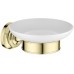 AQ4503PG КЛАССИК мыльница, полир. золото AQ4503PG