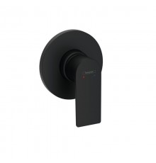 72659670 HG Rebris E смеситель для душа (внешняя часть), матовый черный 72659670