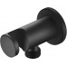 AQ2455MB шланговое подсоединение с держателем душа, матовый черный AQ2455MB