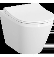 7041B003-0075 Подвесной унитаз Integra Round 54 см, безободковый (НУЖНА КРЫШКА 801-003-019, 110-003-019) 7041B003-0075