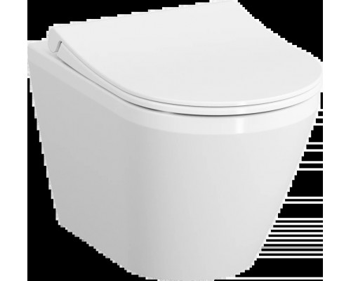 7041B003-0075 Подвесной унитаз Integra Round 54 см, безободковый (НУЖНА КРЫШКА 801-003-019, 110-003-019) 7041B003-0075