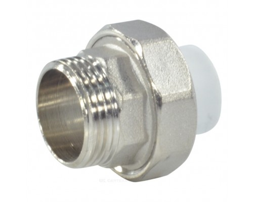 Муфта PP-R бел комб разъем Дн40х1 1/4" НР РосТурПласт 10648